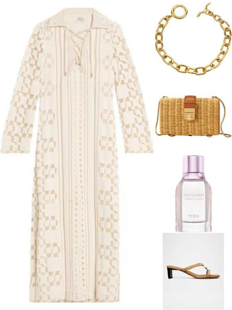 Wiliama Lace-Up Maxi Dress