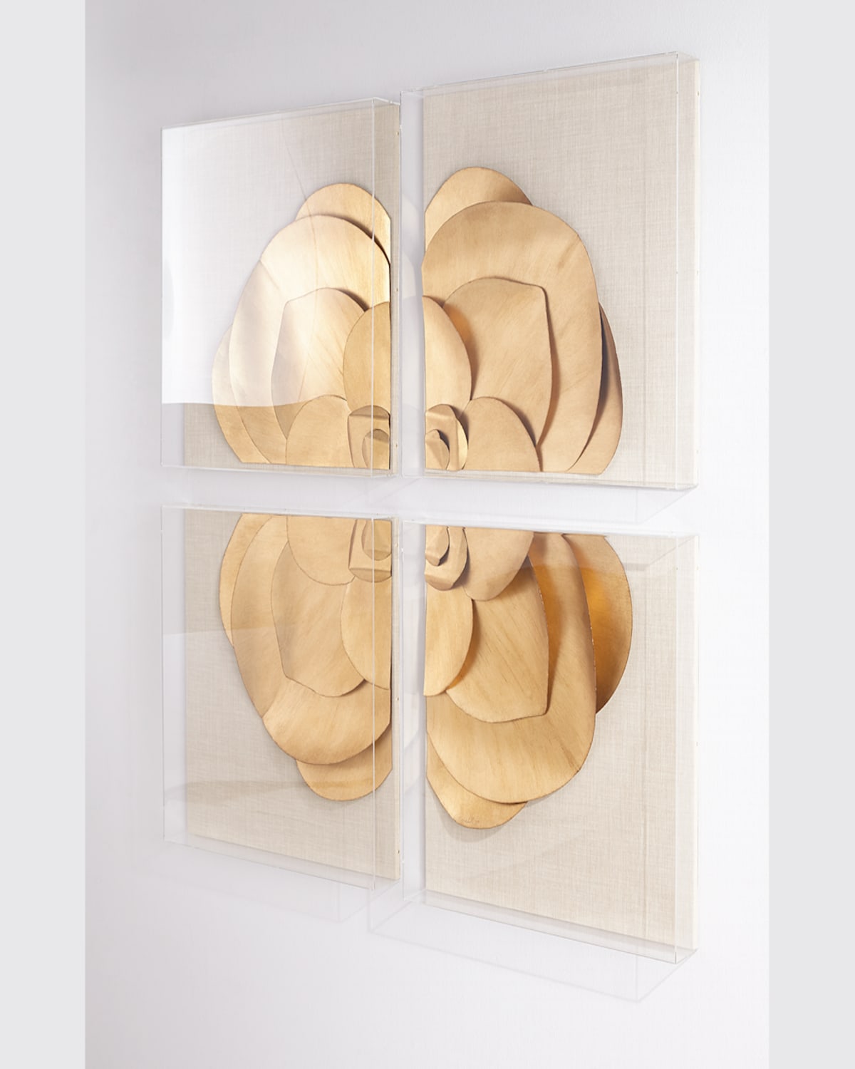 Tommy Mitchell Four-piece Medallion Installation