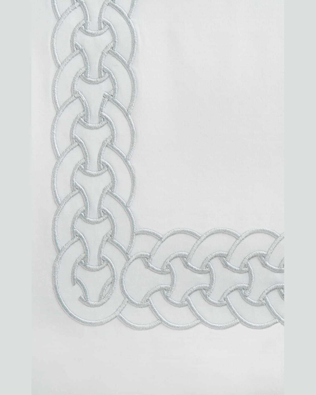 Home Treasures Links Standard Sham In Silver