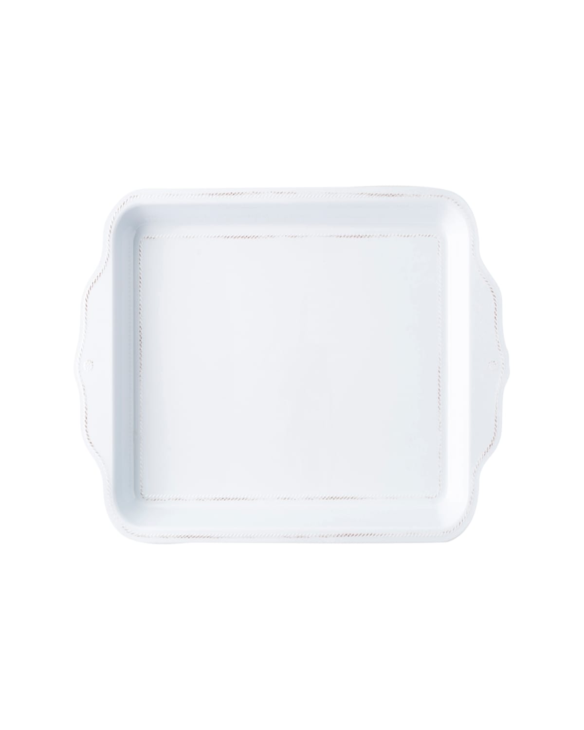 Juliska Berry And Thread Whitewash Handled Tray