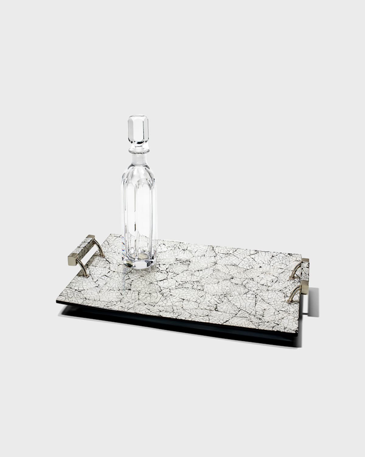 Ladorada Ostrich Eggshell Serving Tray