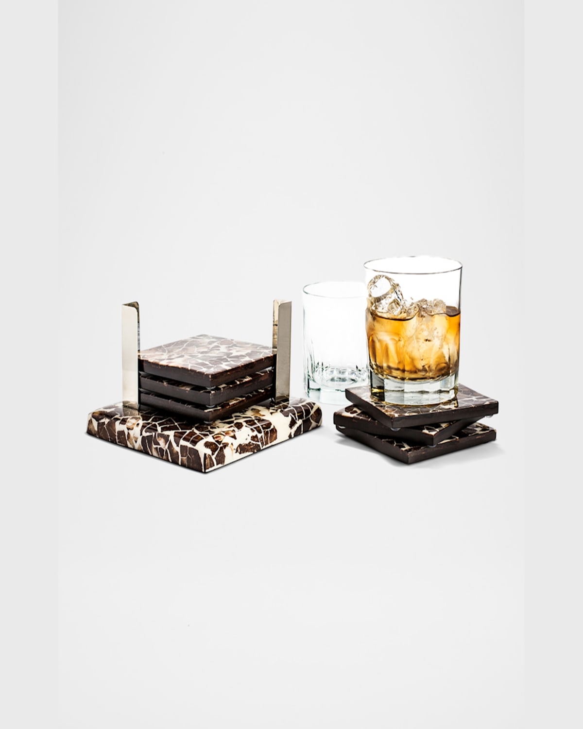 Ladorada Coconut 7-piece Coaster Set