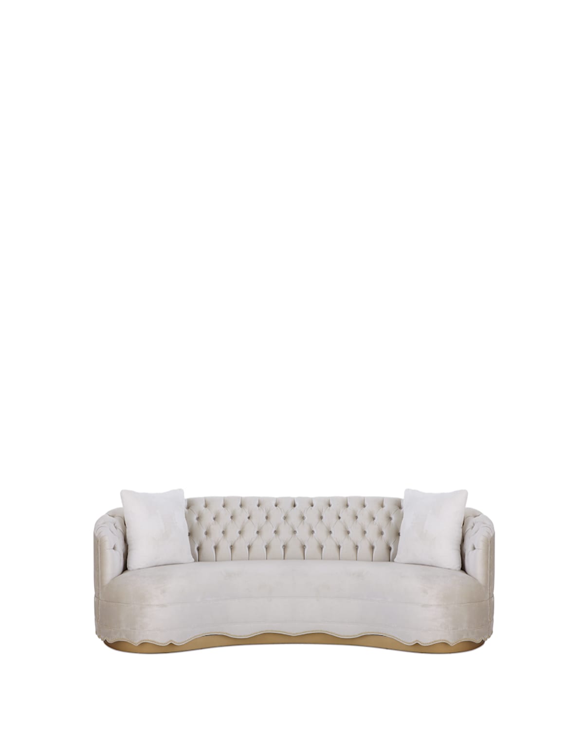 Haute House Analise Sofa 126" In Pearl