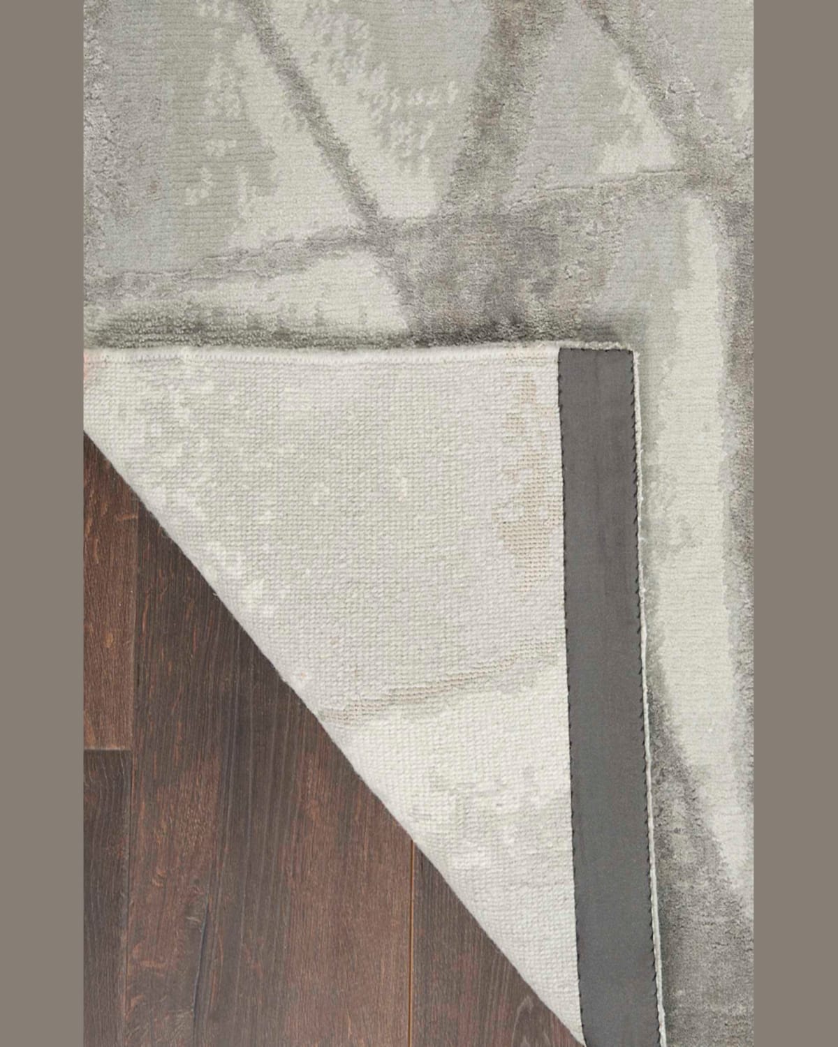 Nourcouture Angulaire Hand-knotted Rug, 10' X 14' In Gray