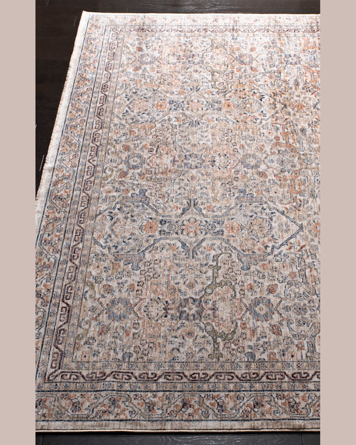 Ralph Lauren Belvoir Ivory Power-loomed Rug, 10' X 14' In White