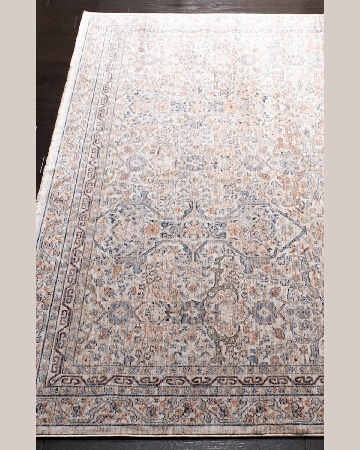 Ralph Lauren Belvoir Ivory Power-loomed Rug, 10' X 14' In White