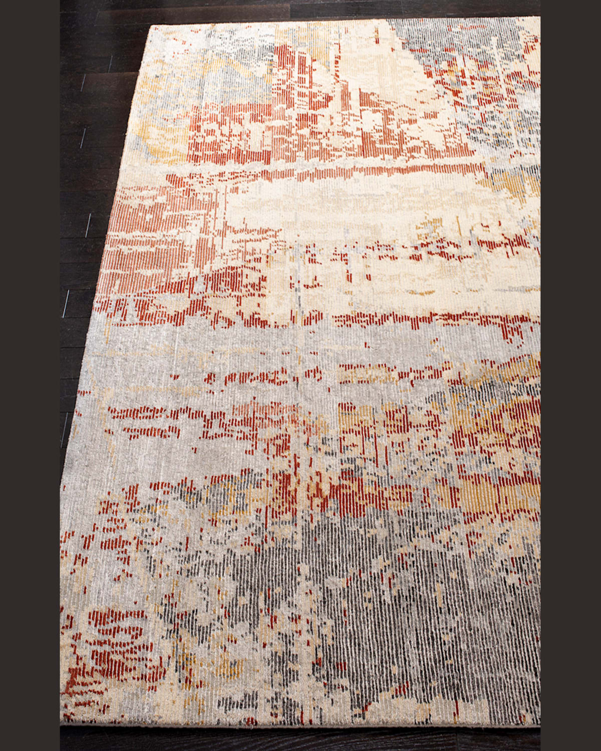 Safavieh Bronny Hand-knotted Rug, 6' X 9' In Beige/rust