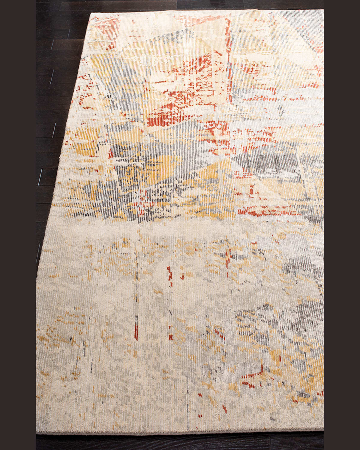 Safavieh Bronny Hand-knotted Rug, 6' X 9' In Beige/rust