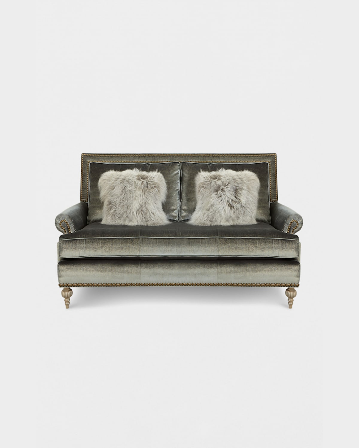 Massoud Bardin Sofa, 81" In Gray