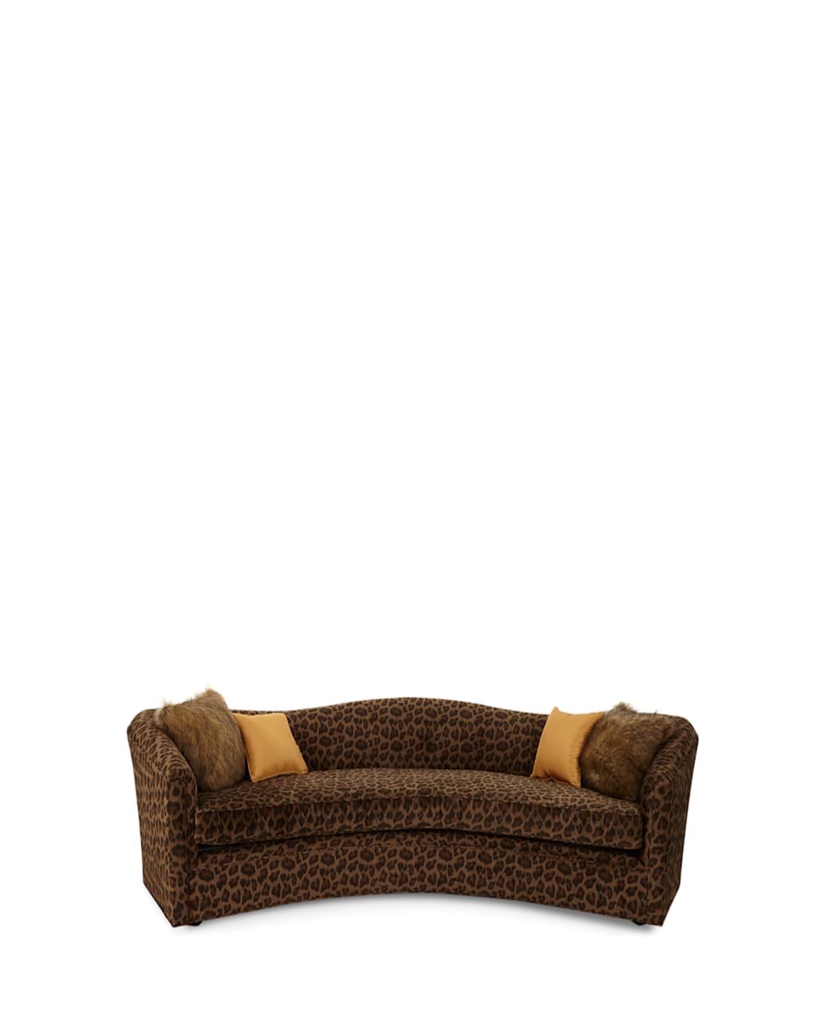 HAUTE HOUSE KYLEE LEOPARD SOFA, 126" PROD227190706
