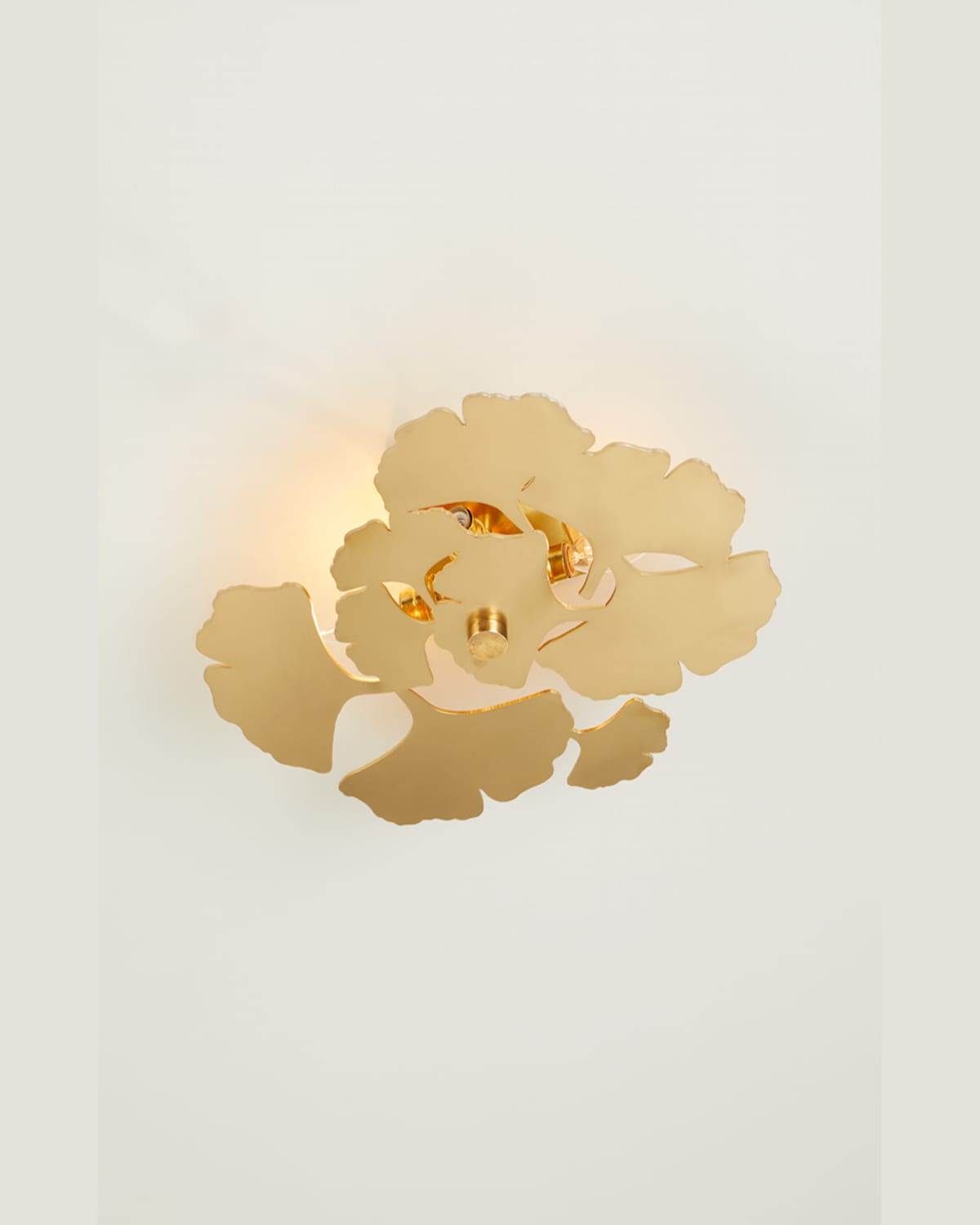 Tommy Mitchell Small Ginkgo Flushmount Light