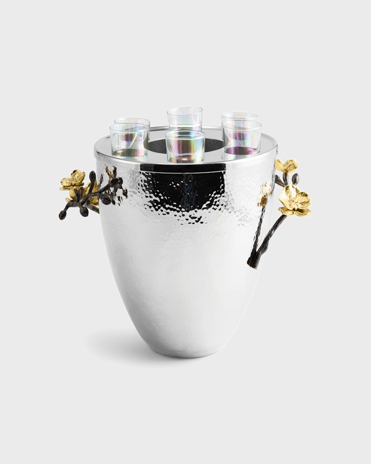 Michael Aram Gold Orchid Vodka Service