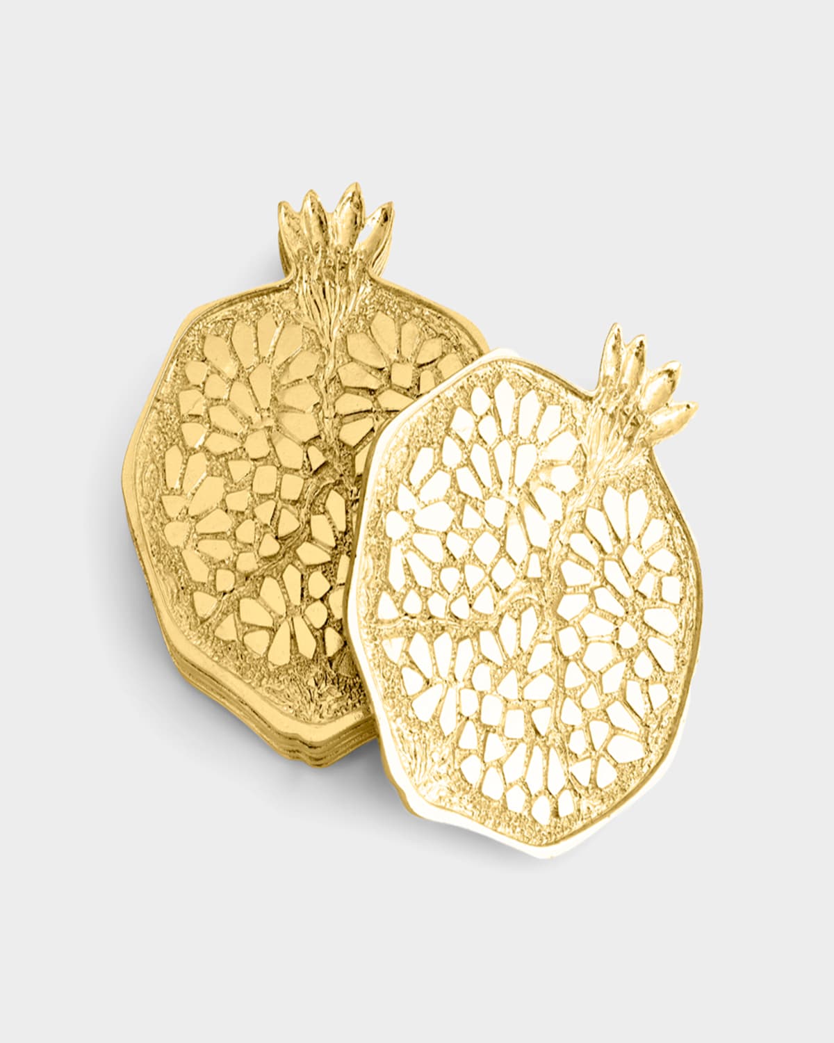 Michael Aram Pomegranate Coaster Set, Set Of 6