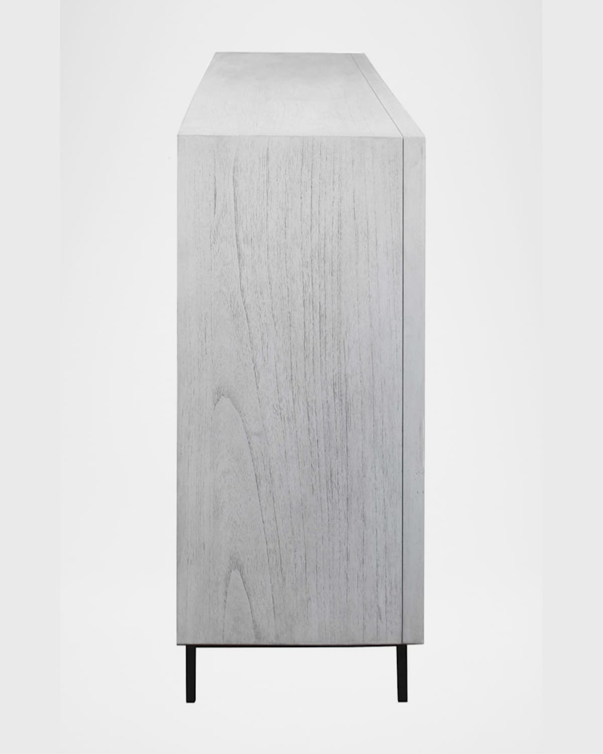 The Uttermost Co Noah Console Cabinet In Pewter Gray 