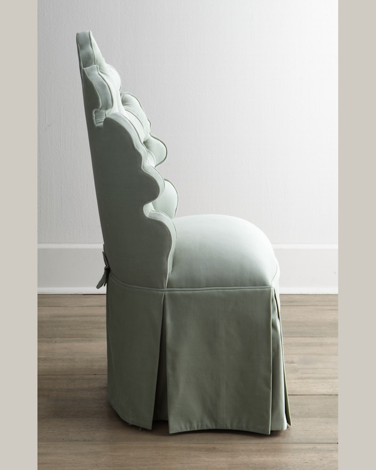 Haute House Isabella Vanity Seat In Sea Foam Green