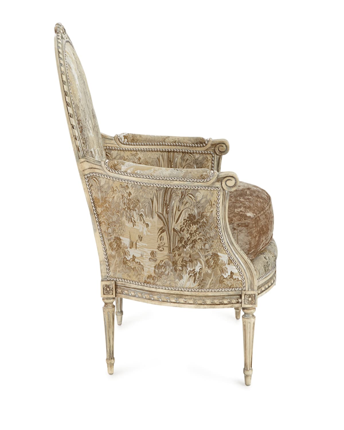 Massoud Tea Garden Chair In Soft Beige