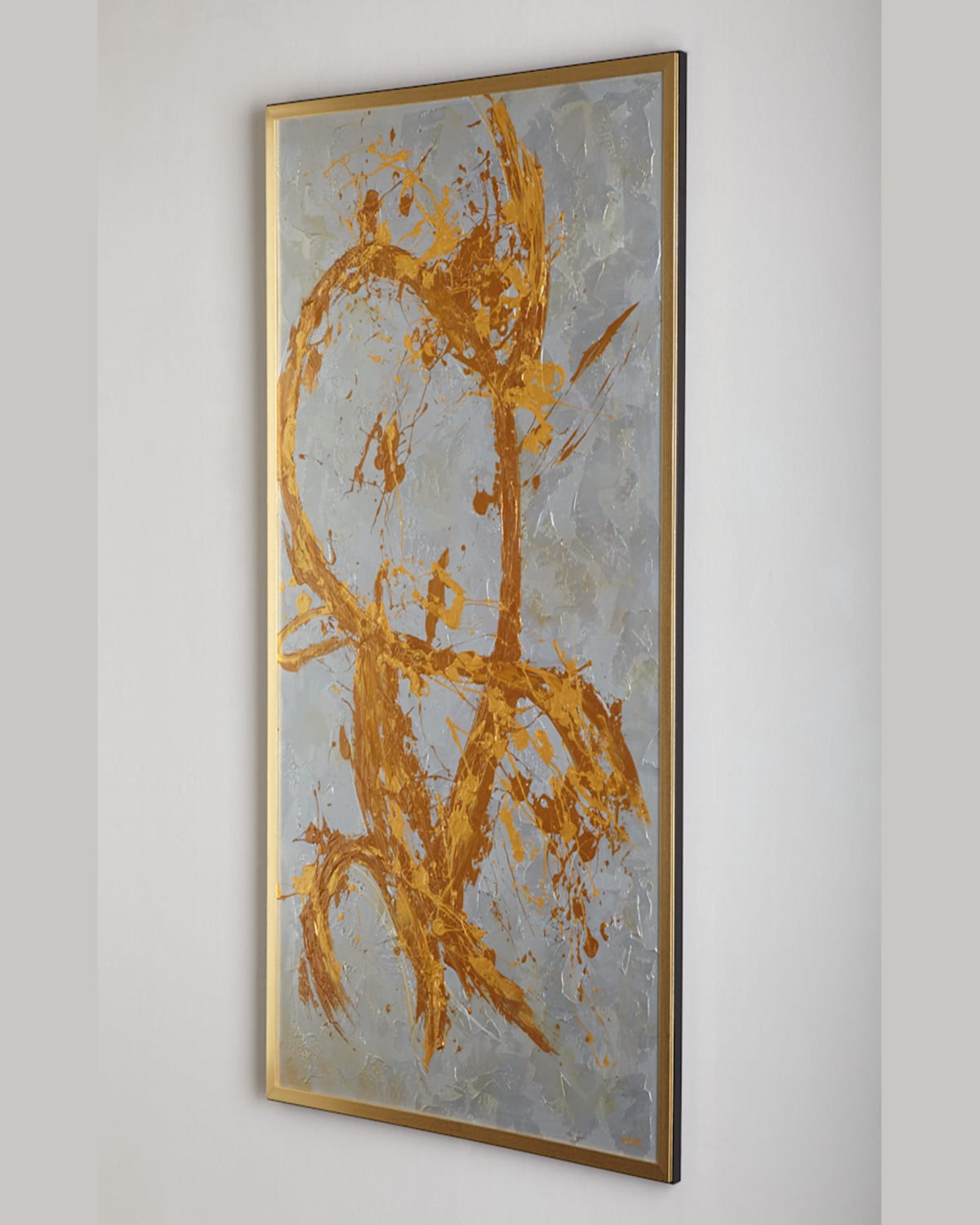 Rfa Fine Art 14 Karat Original Painting In Multi Colors