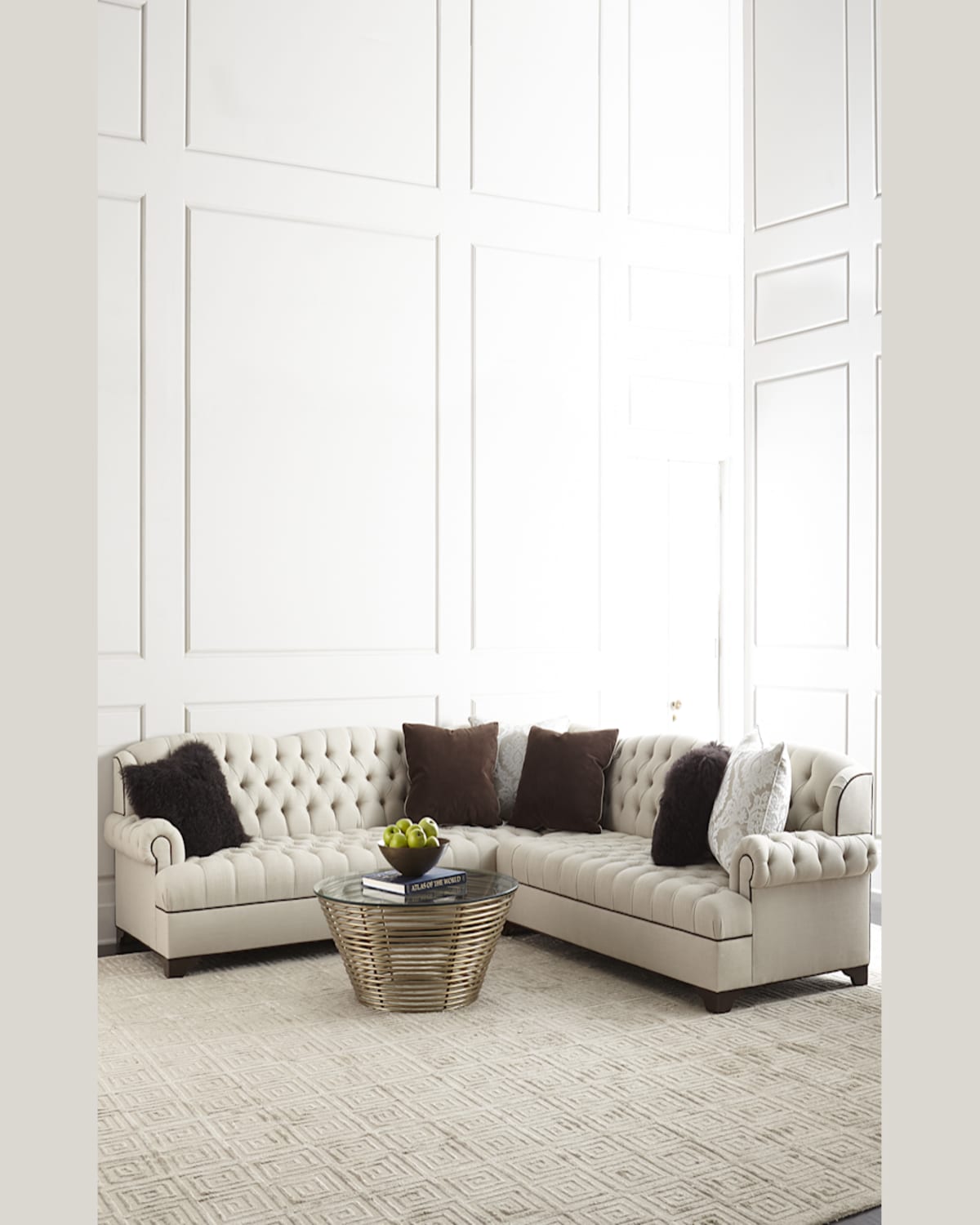 Haute House Smith Sectional In Natural