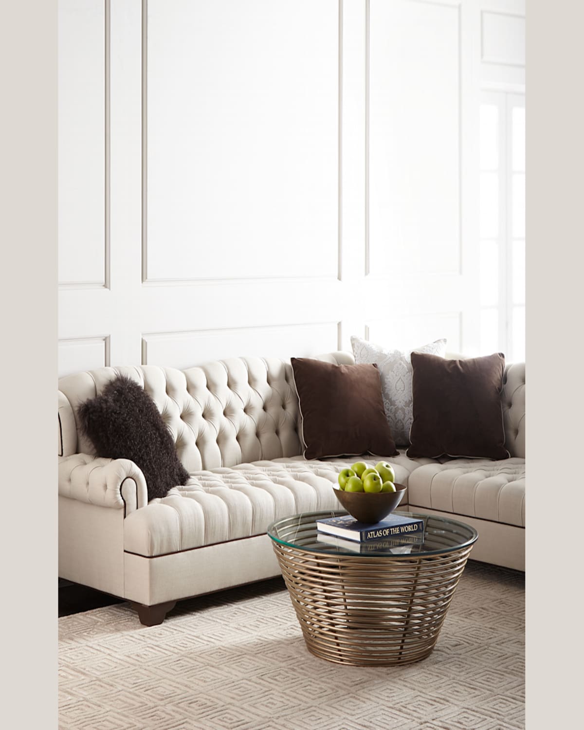 Haute House Smith Sectional In Natural