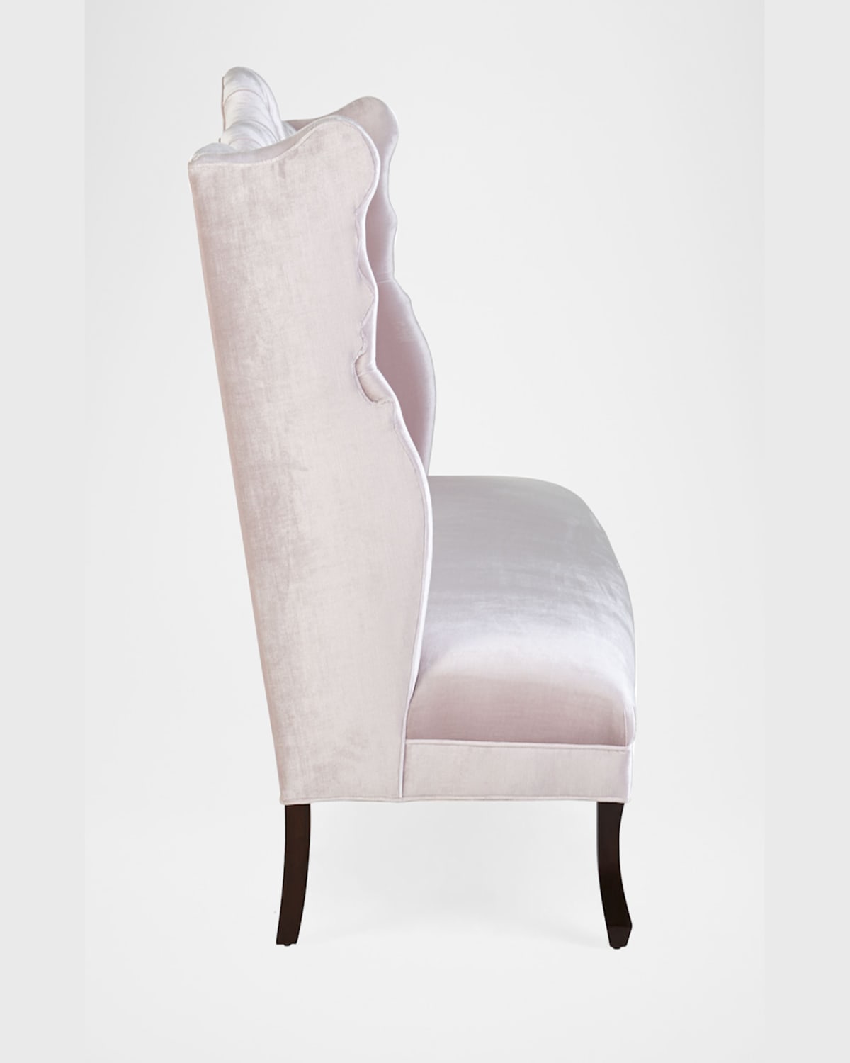 Haute House Isabella Blush Banquette In Blush