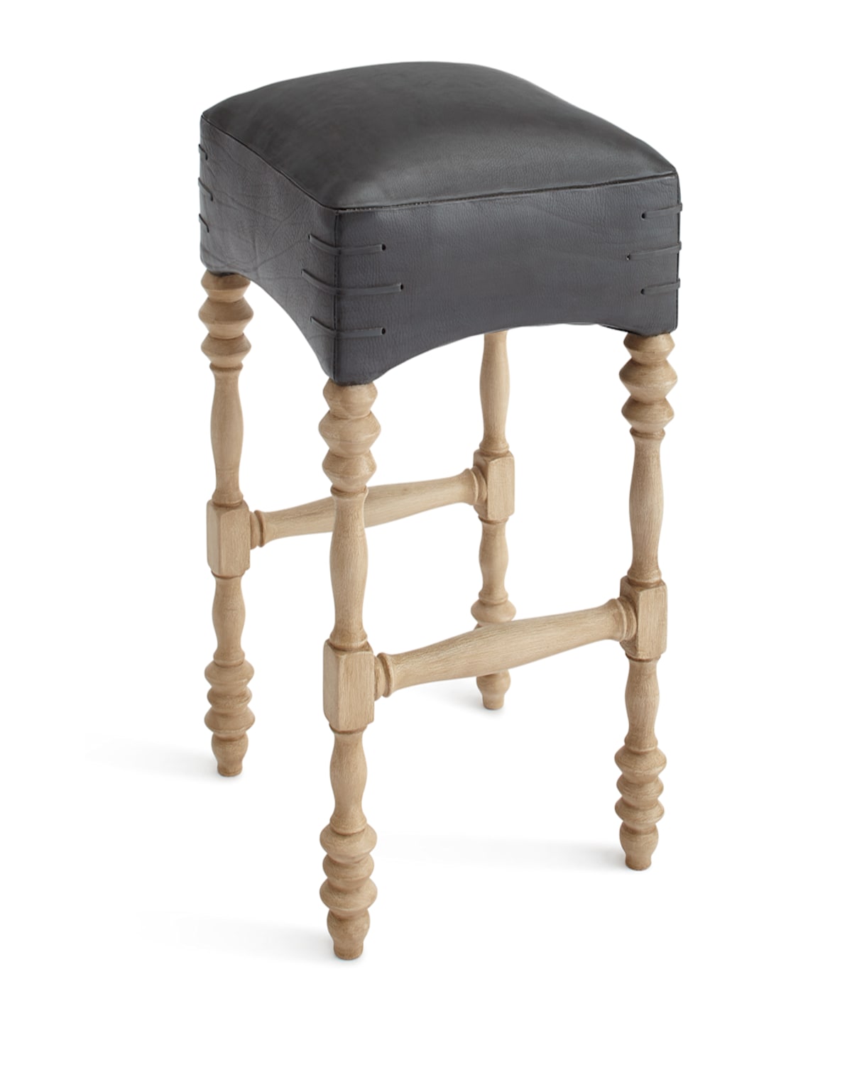 Peninsula Home Collection Landen Barstool In Black