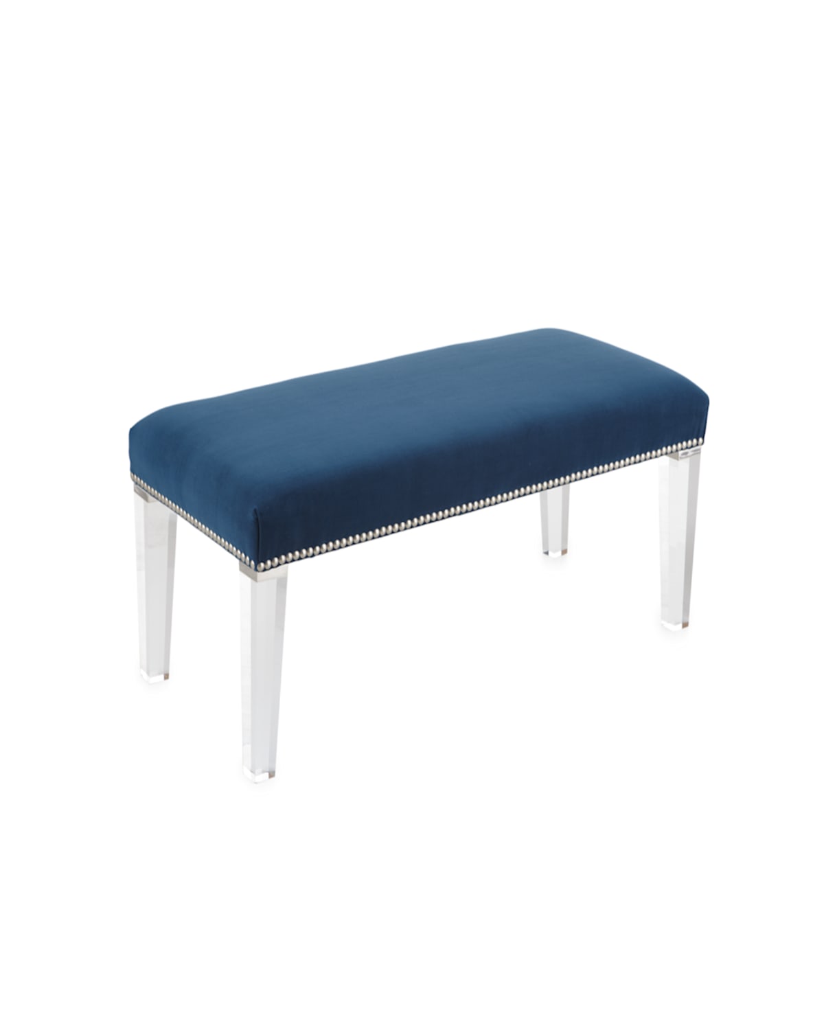 Massoud Water's Edge 50"l Bench In Dark Teal