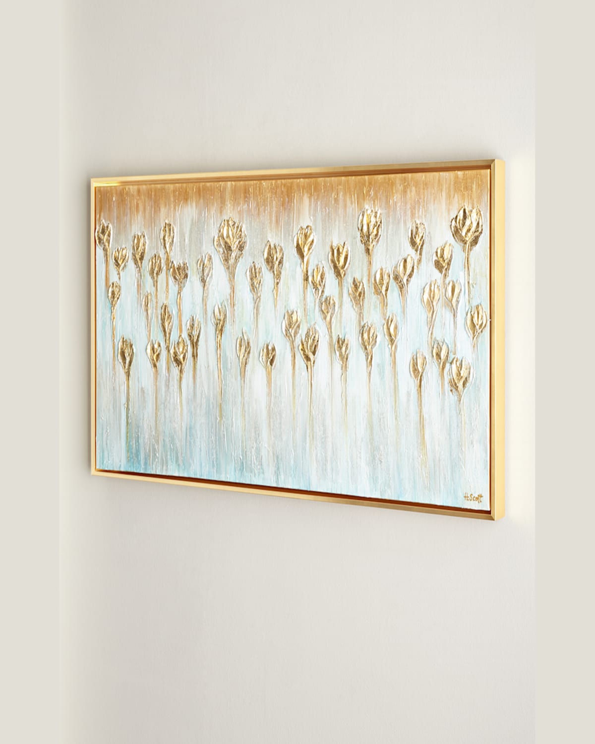 Rfa Fine Art Carmella Original Painting In Multi Colors