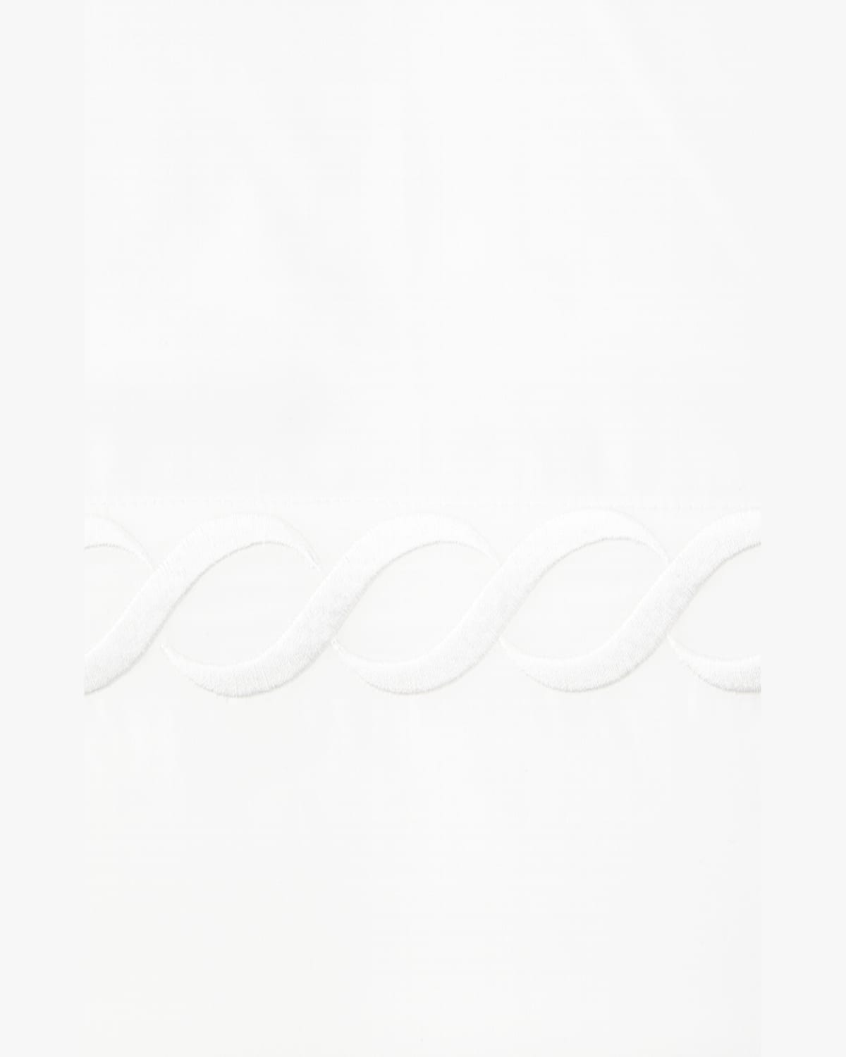 Kassatex Catena Duvet, Full-queen In White