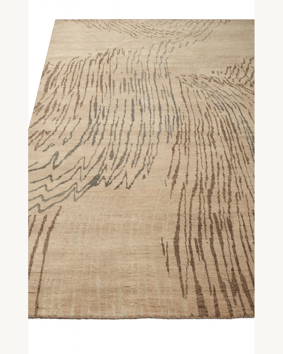 Josie Natori Shady Brook Rug, 6' X 9' In Tan