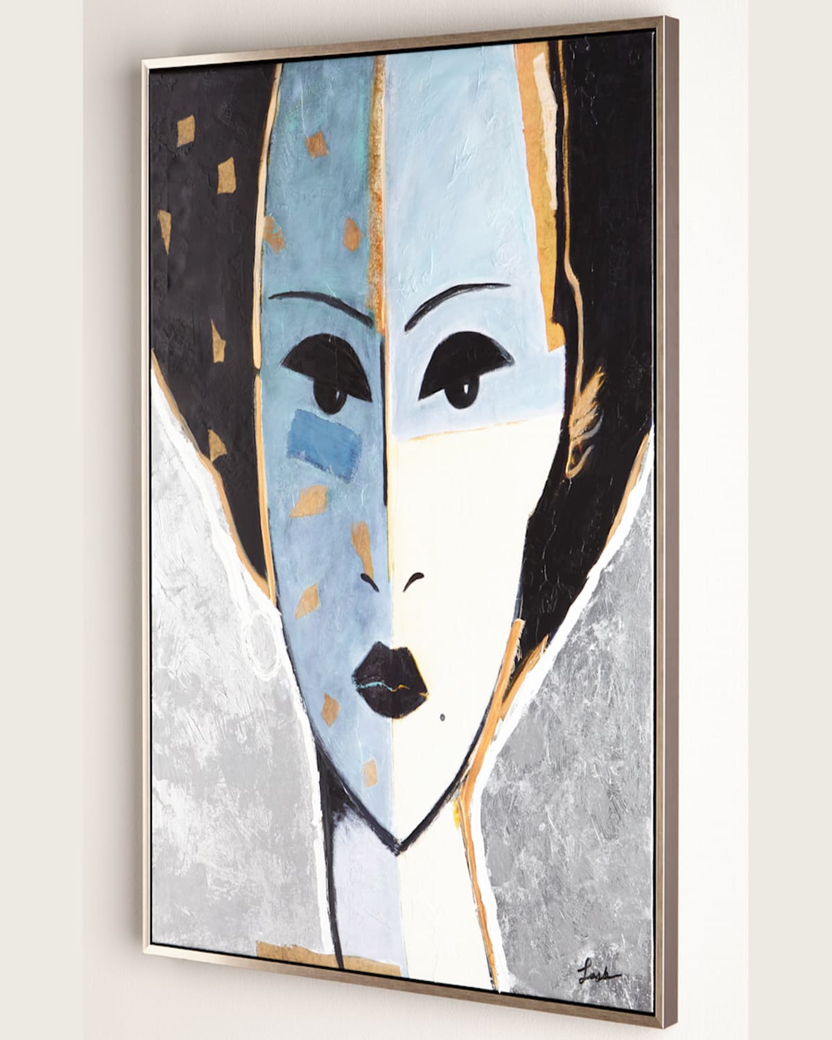 RFA FINE ART MADAME X BLUE GICLEE ON CANVAS WALL ART PROD193370316