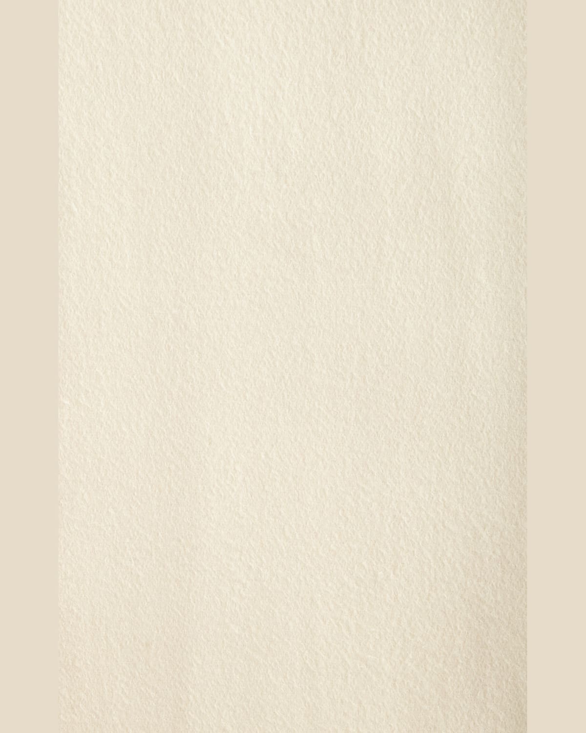Sofia Cashmere Fringed Cashmere Throw In Chalk
