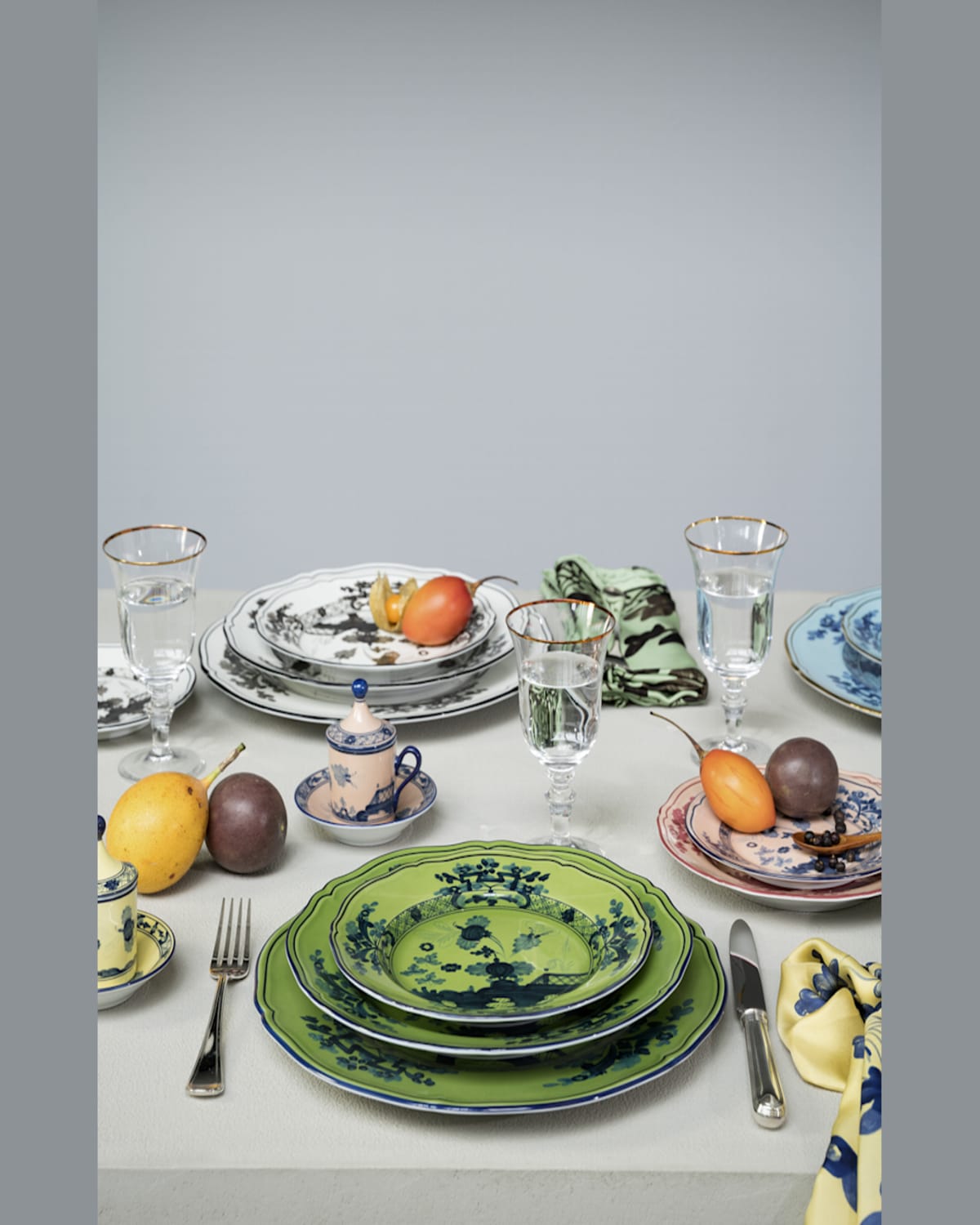 Richard Ginori Oriente Italiano Salad Plate, Malachite
