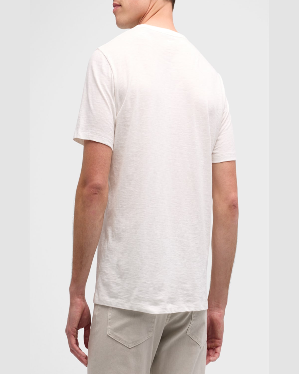 Theory Essential Crewneck Short Sleeve Tee In Rainstorm