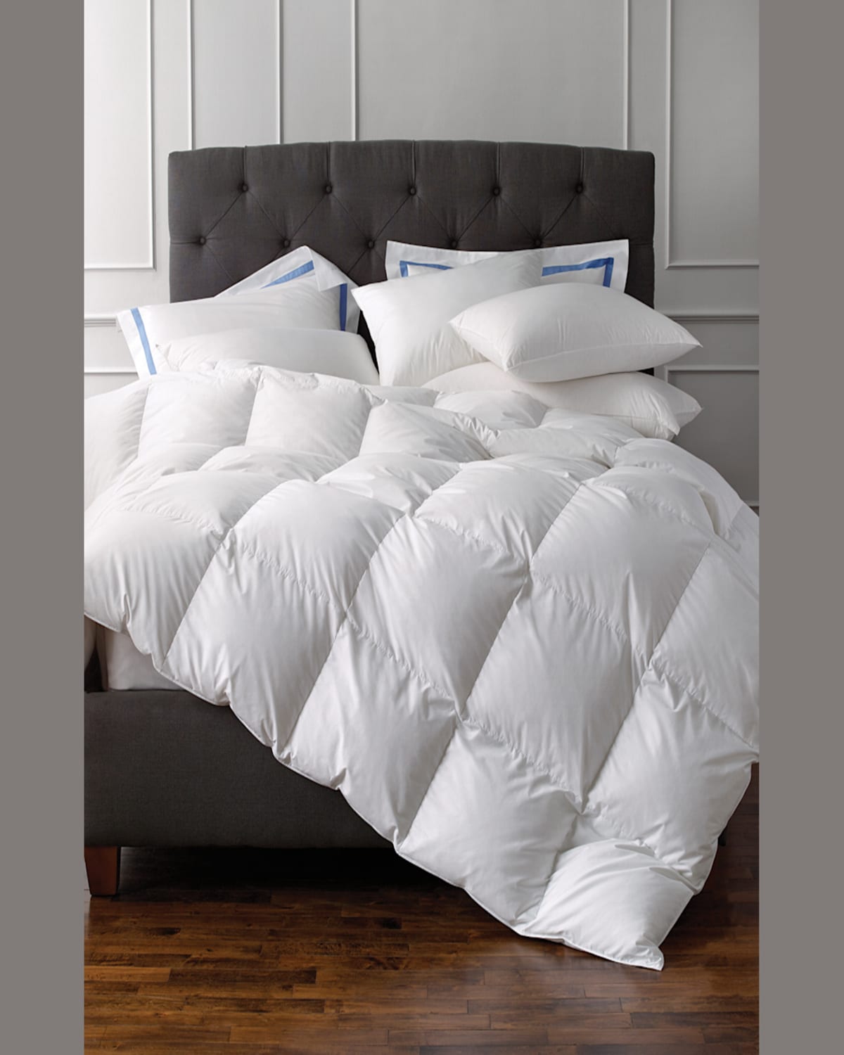 Matouk Chalet Winter Queen Comforter In White