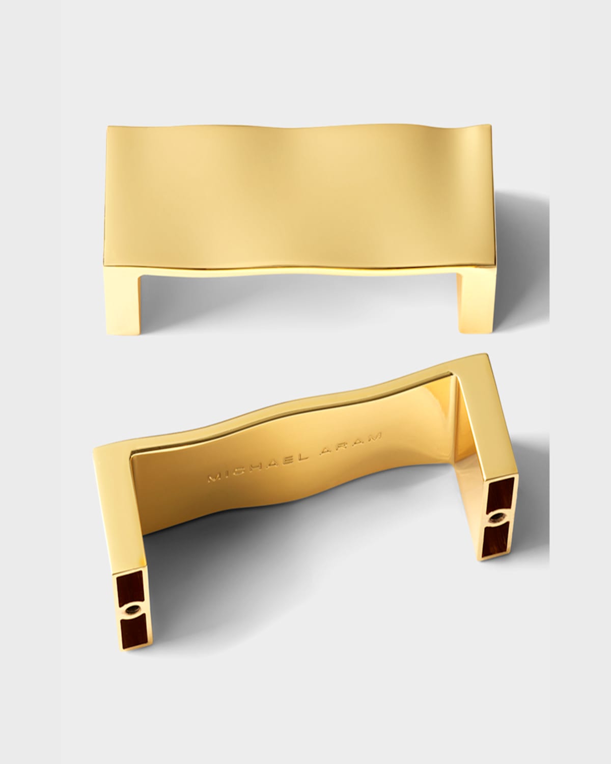 Michael Aram Ripple Small Pull, Gold