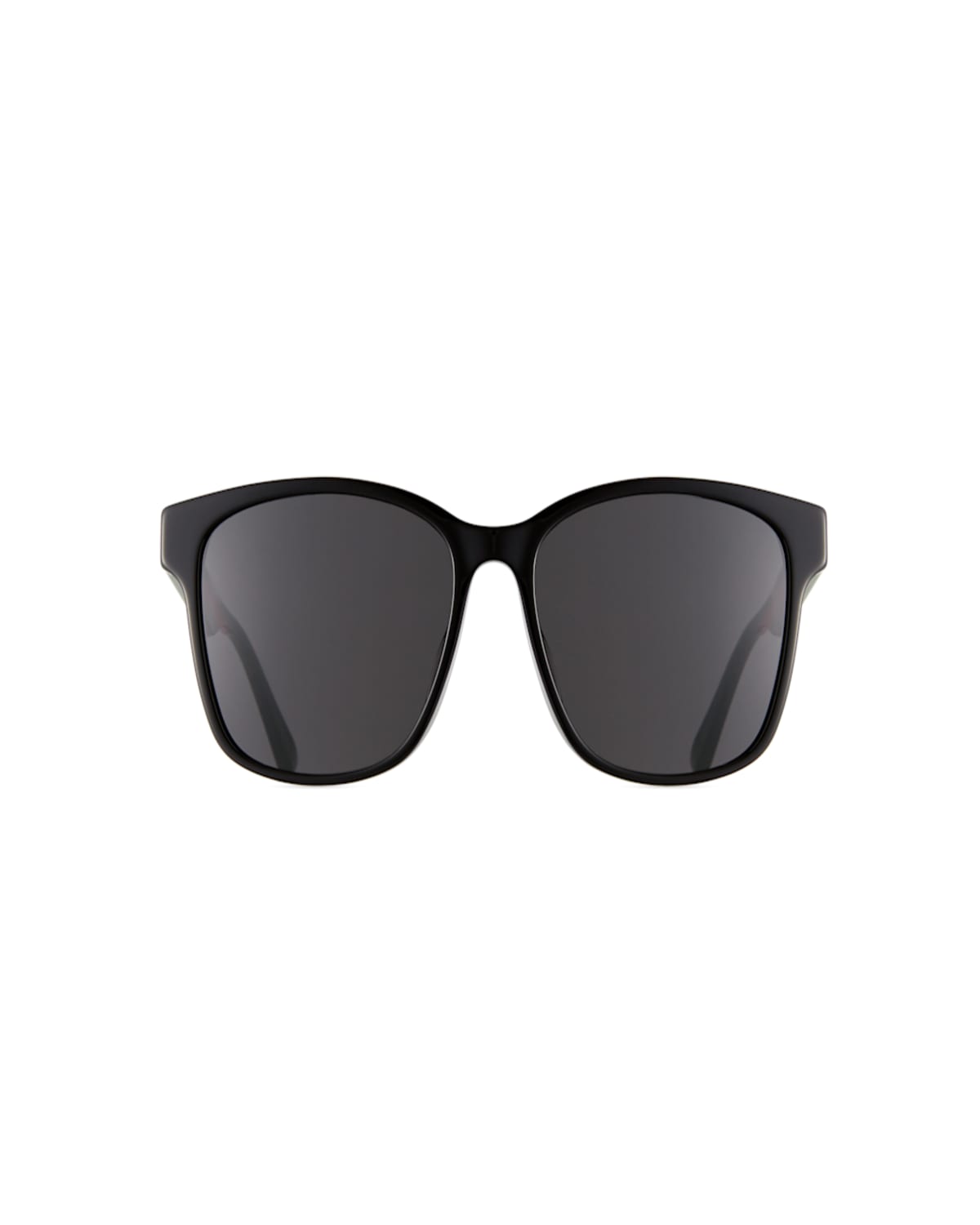 Gucci Men's Square Acetate Sunglasses With Signature Web In Black