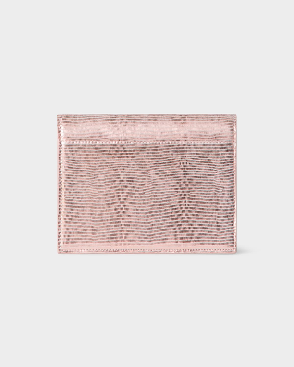 AKRIS ANOUK LIZARD-PRINT CLUTCH BAG W/ CHAIN 
