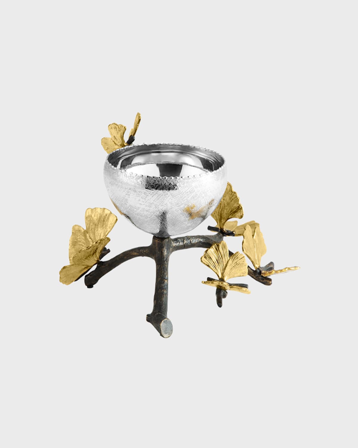 Michael Aram Butterfly Gingko Nut Dish In Bronze