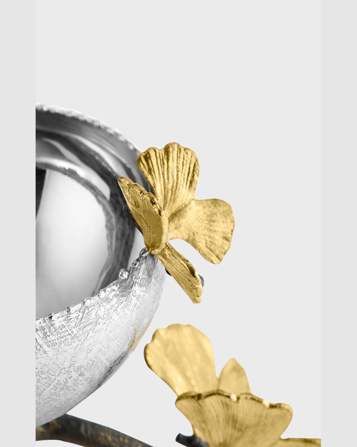 Michael Aram Butterfly Gingko Nut Dish In Bronze