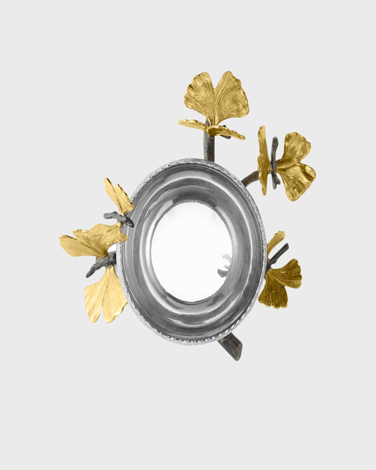 Michael Aram Butterfly Gingko Nut Dish In Bronze