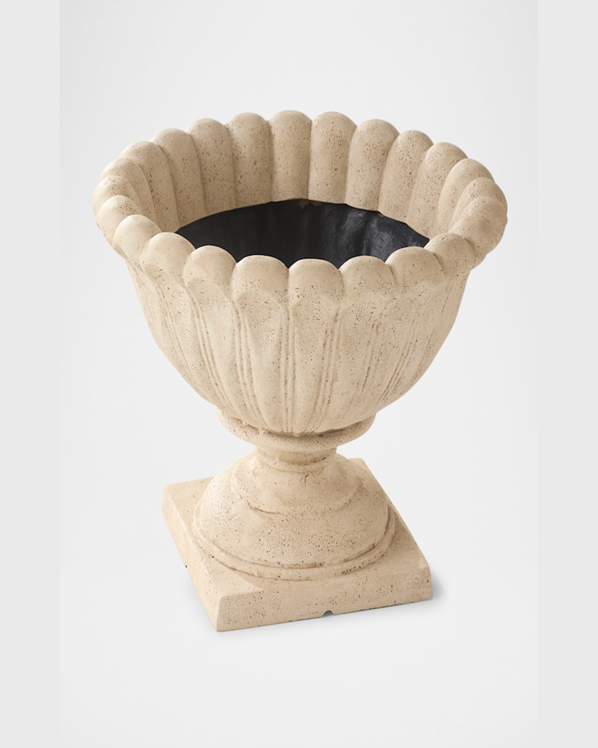 Neiman Marcus Stonecast Urn In Limestone