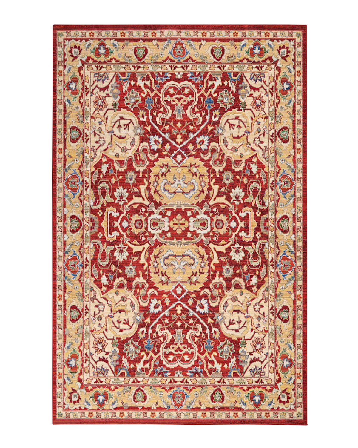 Nourcouture Cher Loom-woven Rug, 10' X 13' In Red