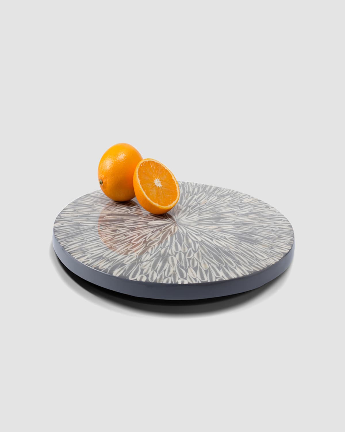 Ladorada Gray Almendro Revolving Tray
