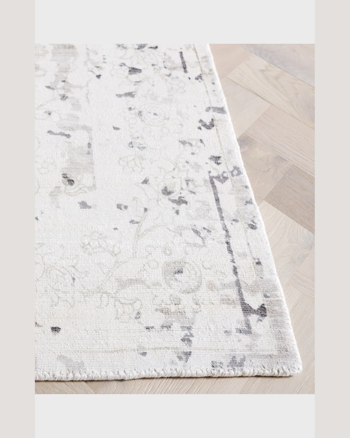 Safavieh Freja Hand-loomed Rug, 8' X 10' In Charcoal/cream