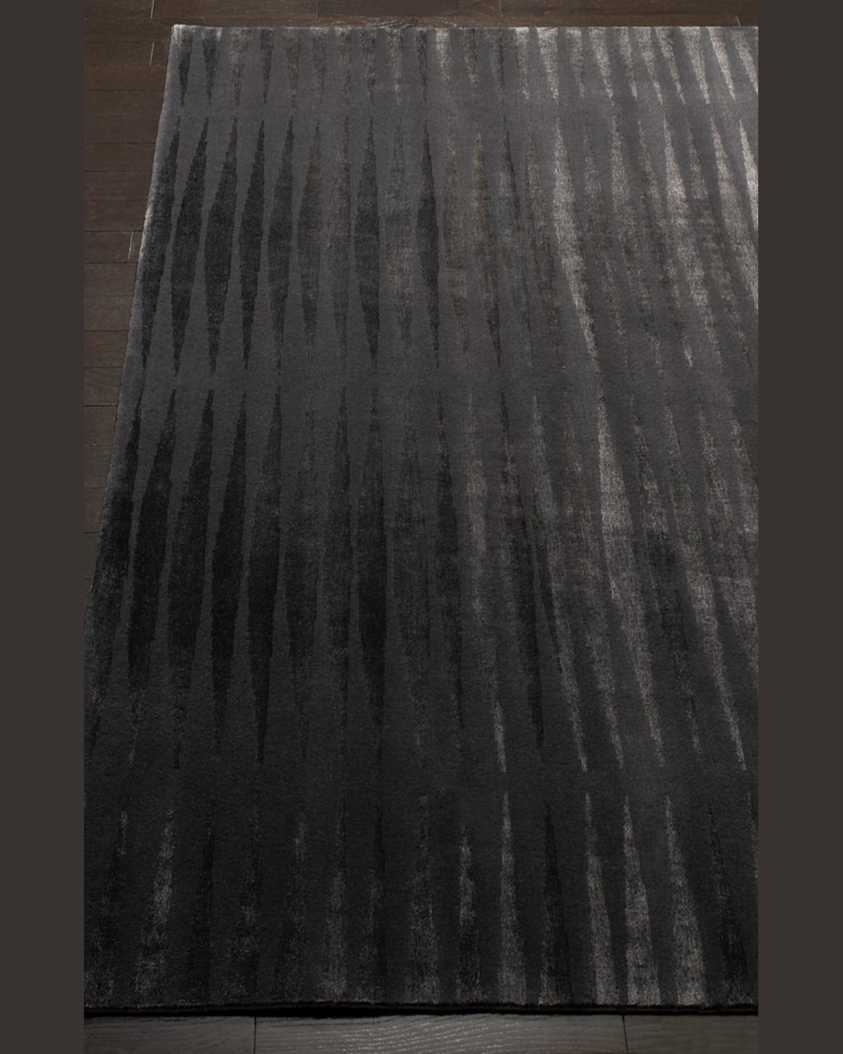 Polo Ralph Lauren Ayumi Hand-knotted Rug, 6' X 9' In Gunmetal
