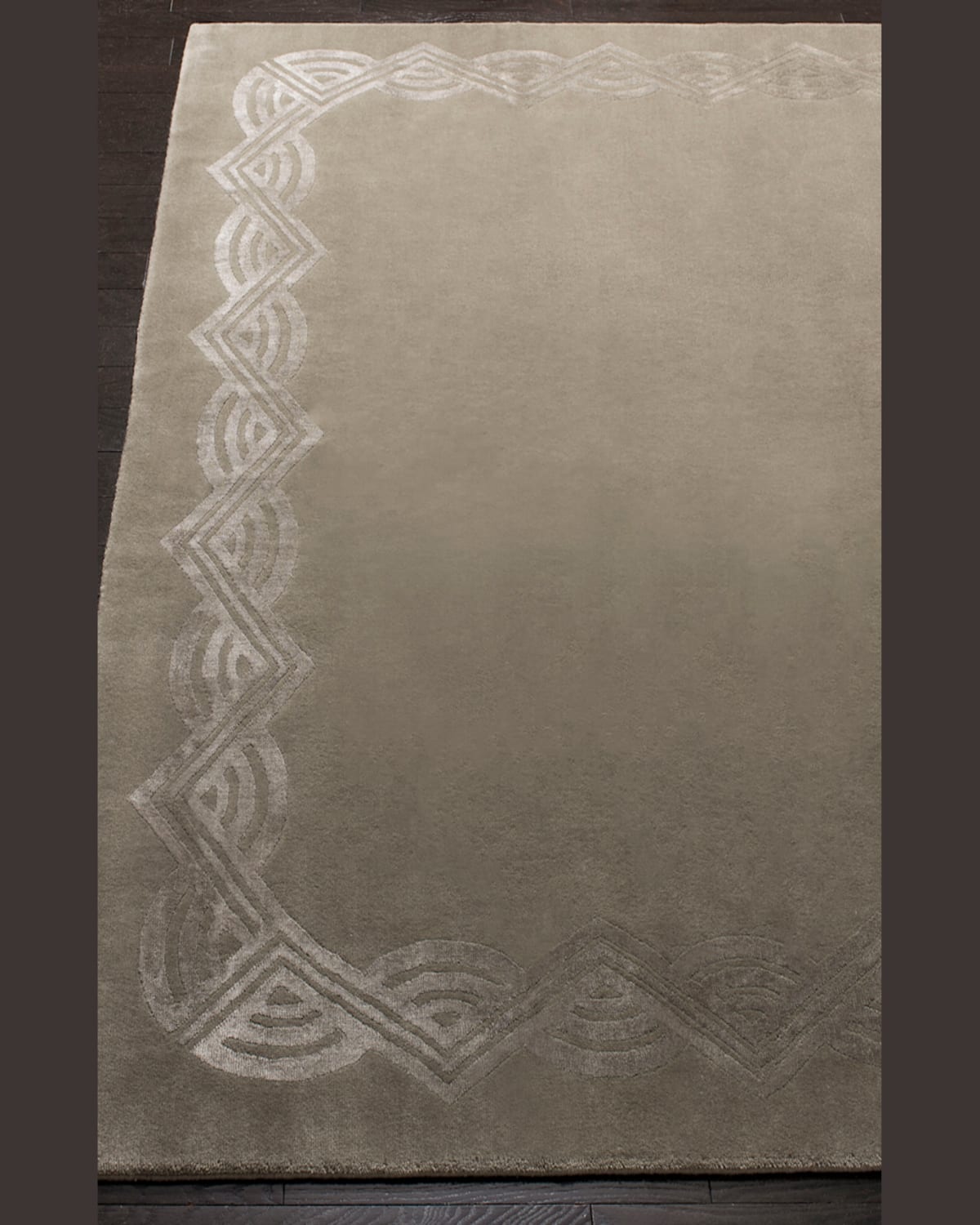 Polo Ralph Lauren Dufrene Sterling Hand-knotted Rug, 9' X 12' In Gray