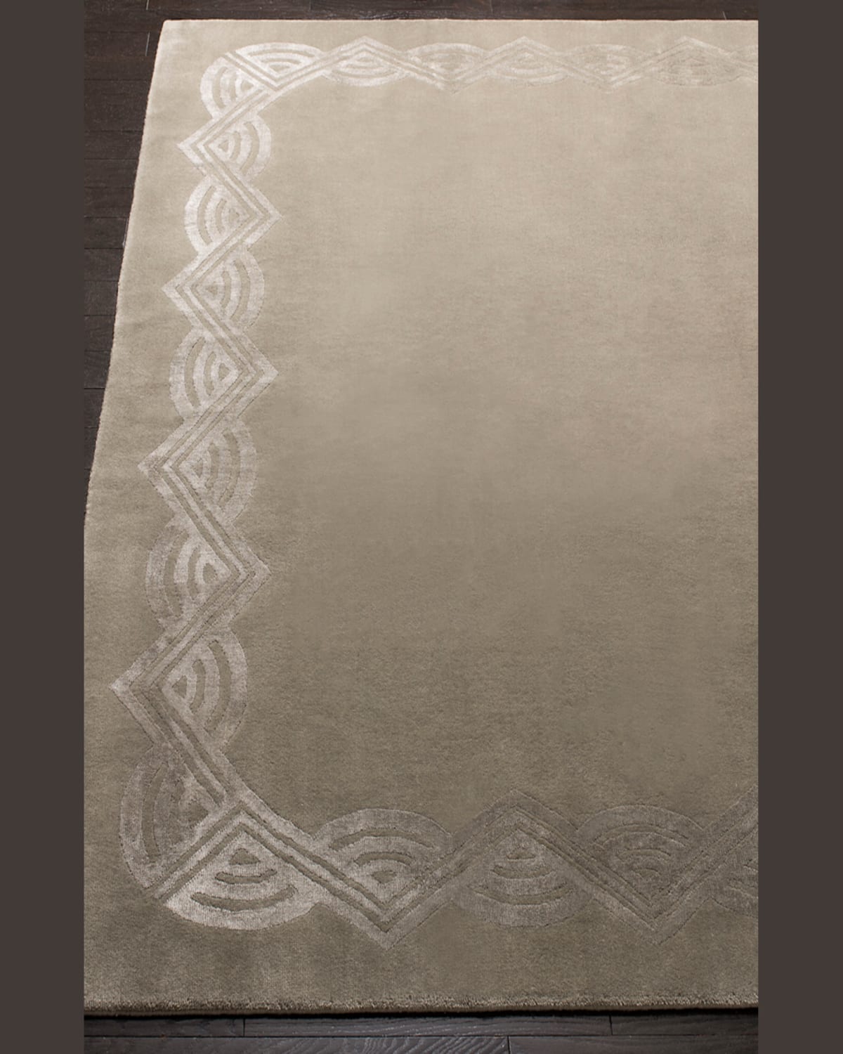 Polo Ralph Lauren Dufrene Sterling Hand-knotted Rug, 9' X 12' In Gray