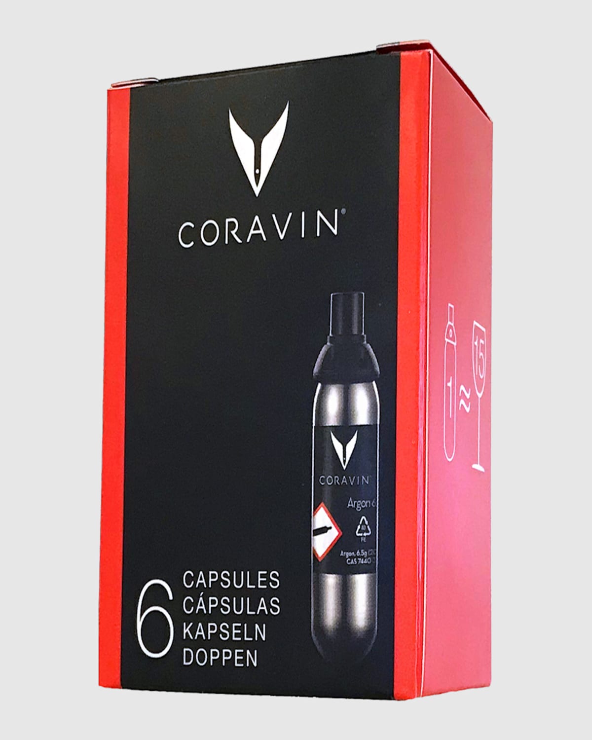 CORAVIN 6-PACK CAPSULES PROD225370120