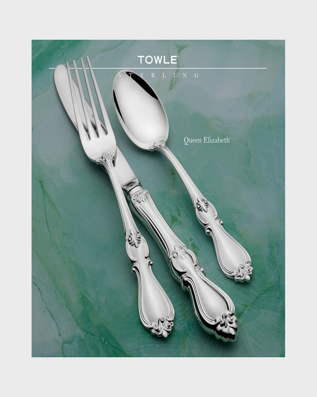 Towle Silversmiths Queen Elizabeth 5-piece Dinner Flatware Set
