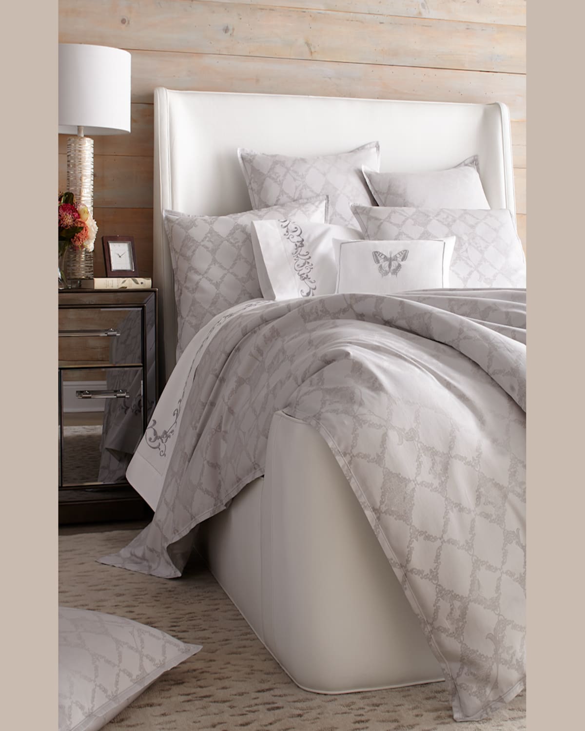 Haute House Ricardo Leather California King Bed In White